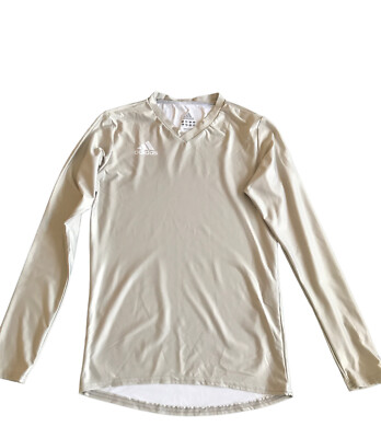 Adidas ClimaCool Long Sleeve Shirt Gray Womens XLarge Soccer