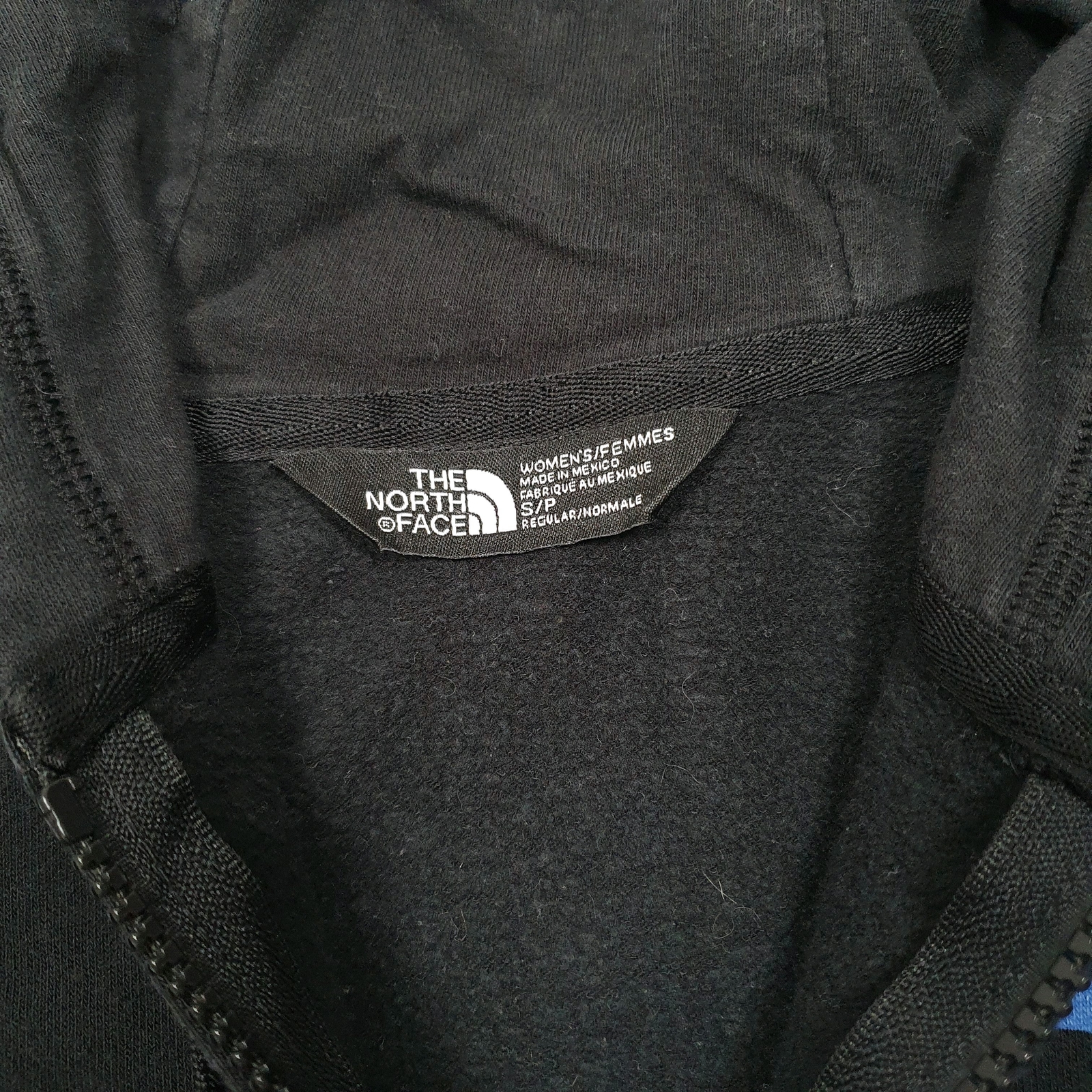 THE NORTH FACE Full Zip Hooded Hoodie Jumper Sweatshirt Womens S image 2