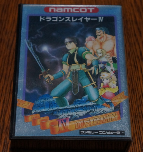 Dragon Slayer 4 - Famicom - Box & Handbuch - US-Verkäufer