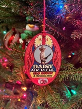 DAISY RED RYDER - A Christmas Story Hanging Ornament or BB GUN Hang Tag