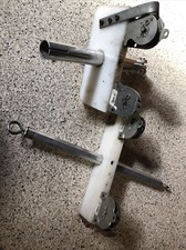 Pair of zip line cable trolleys - Homemade