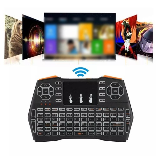 BESSKY Wireless Mini Keyboard With Touchpad Backlight for PC Smart TV Cellphones - Picture 24 of 24