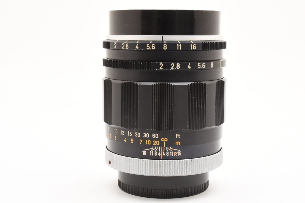 EXC+++++] Canon Super Canomatic R 100mm f2 MF Lens From Japan 958