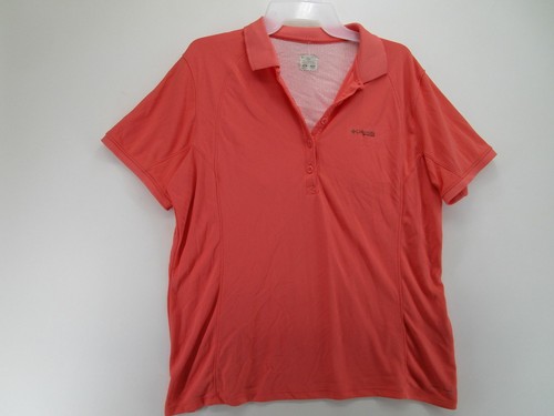 Columbia Womens XL Short Sleeve Dri-fit 