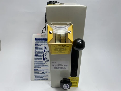 Crown Bolt Hydraulic Chain Cutter - Commercial Grade - 91714 - High Test 3/8"