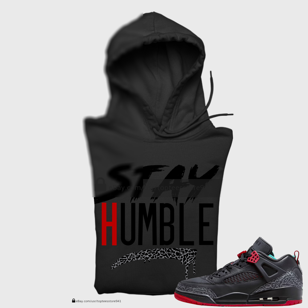 Hoodie To Match Jordan Spizike Low Bred-image