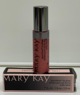 New In Box Mary Kay Nourishine Lip Gloss Fancy Nancy #031679 Full Size