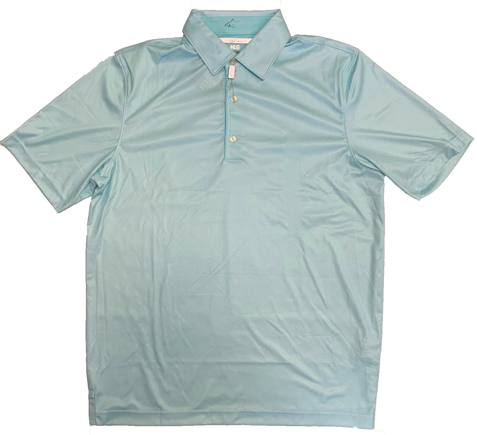 Greg Norman Men's Technical Performance ML75 Play Dry Polo Shirt