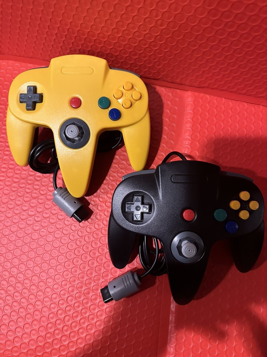 4 New Nintendo 64 Controller Mario Red Luigi Green Pikachu