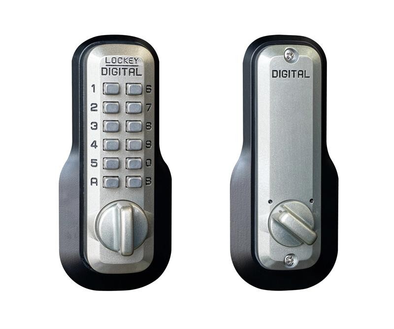 Lockey M210 SN Digital Deadbolt Keypad Lock Keyless Entry Mechanical Code M210EZ-image