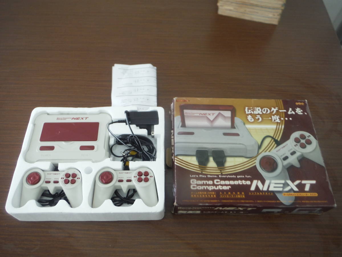 Nintendo Switch Game Cassette Computer NEXT II Junk Game Cassette Computer NEXT Console and Controllers