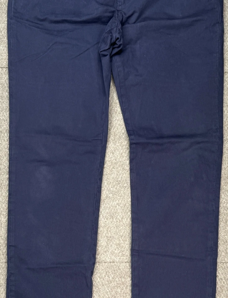 Jack Spade New York Men's Blue 5 Pocket Khakis Size 33 - Image 4 of 4
