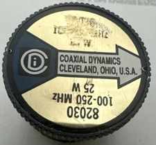 Bird Compatible Coaxial Dynamics 82030 25W 25C 100-250MHz Wattmeter Slug/Element