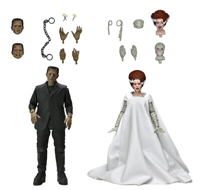 Universal Monsters Actionfigur Ultimate Frankensteins Monster + Braut