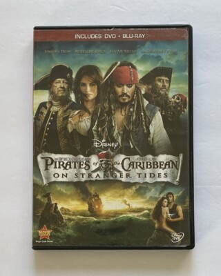 Pirates of The Caribbean on Stranger Tides (DVD/Blu-ray, 2011, 2-Disc ...