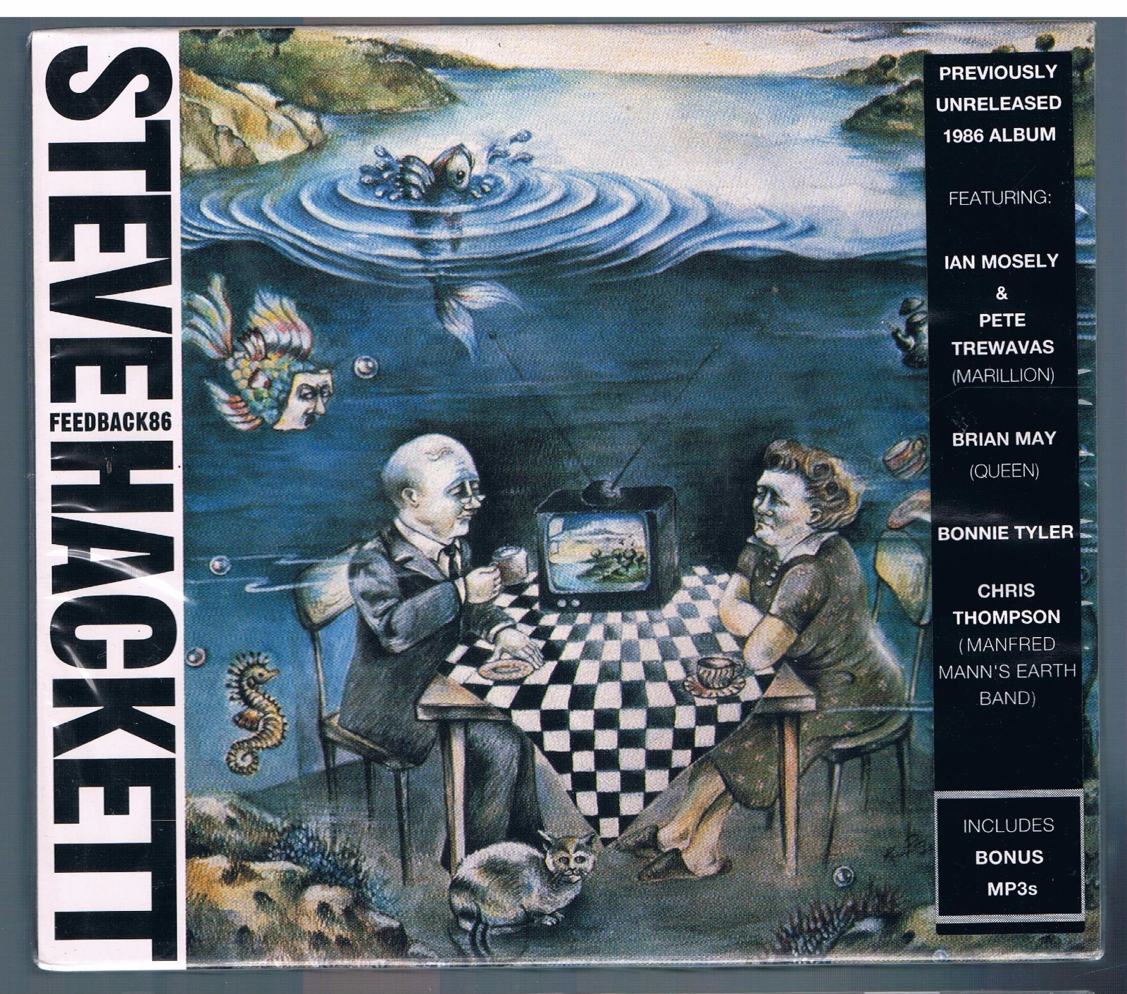 STEVE HACKETT FEEDBACK 86 (GENESIS)  CD F.C. SIGILLATO!!!