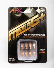 AFX Racing 22035 HO Scale Slot Car Mega-G Pit Kit Pick Up Shoes - Short