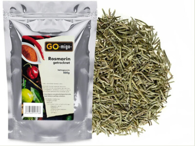 Rosmarin getrocknet geschnitten 500g Top Qualität- GOmigo