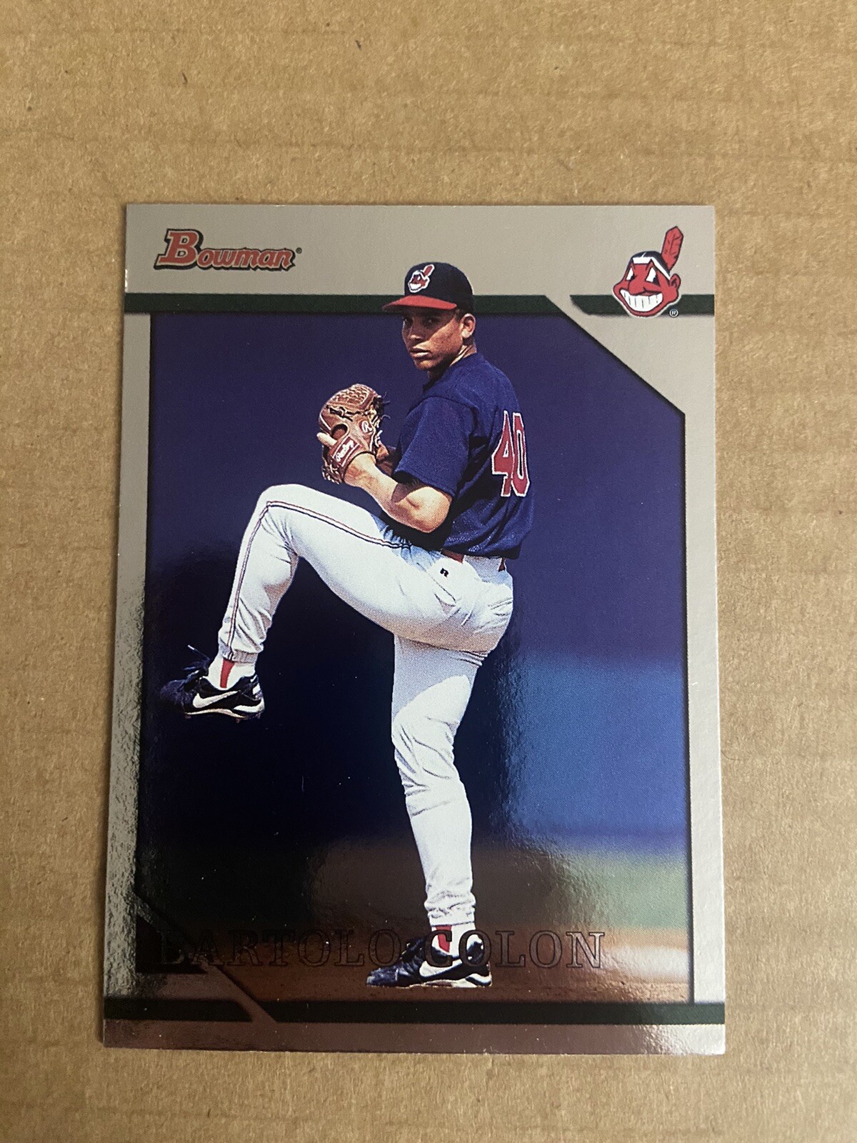 1996 Bowman Foil Bartolo Colon #312 Cleveland Indians
