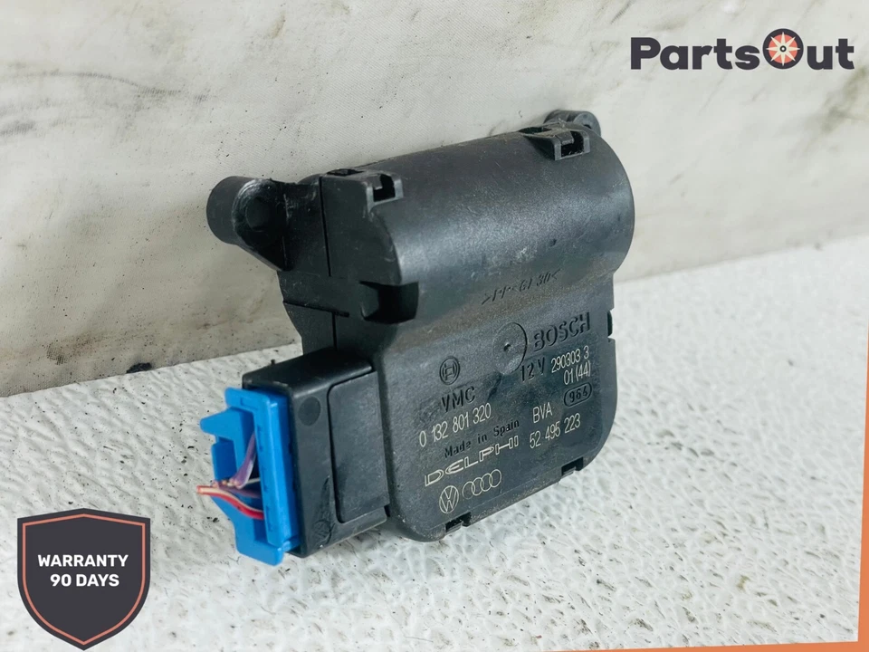 Motor actuador de aleta de ventilación calentador de aire 2002-2010 VW TOUAREG 7L0907512A Bosch OEM Foto 3 de 4
