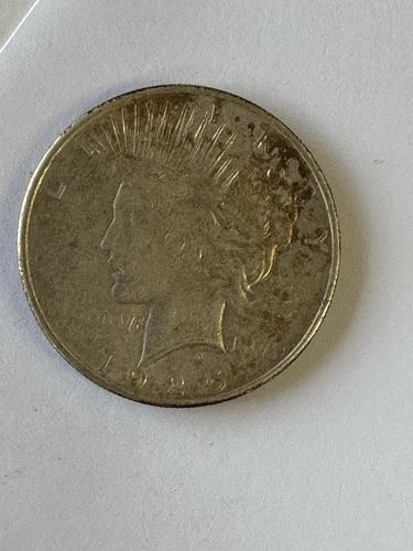 1925-P Peace Dollar vf coin Silver