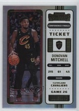 2022 Panini Contenders Conference Finals Ticket 26/75 Donovan Mitchell #39 1d0h