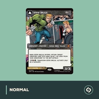 MTG | Eddie Brock / Venom, Lethal Protector V1 | Spider-Man | SHOWCASE | NM | EN