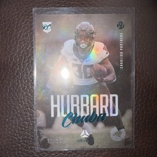 2021 Panini Luminance - Rookie Chuba Hubbard #161 Teal /35 (RC)