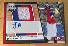 2022 Elite Extra Edition Jesus Made DPL Material Signatures PATCH AUTO #3 Prosp.