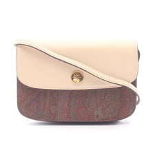 Borsa a tracolla ETRO in pelle PVC beige multicolore