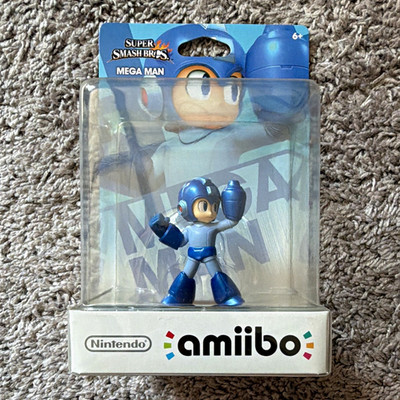 Nintendo amiibo Mega Man Figure - Super Smash Bros. for Wii U 2015 NVL-CAAC