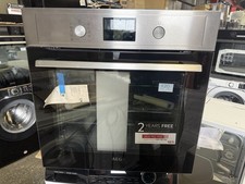 Image of AEG BPX535061M Single Oven Electric Built in Pyrolytic Stainless Steel