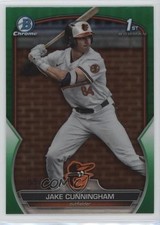 2023 Bowman Draft Chrome Green Refractor 85/99 Jake Cunningham #BDC-198 6k2