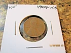 1909 VDB LINCOLN WHEAT CENT VF      102