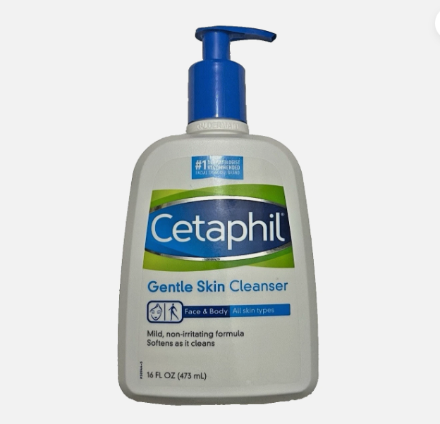 Cetaphil Gentle Skin Cleanser for Face & Body 16oz Hydrating & Soothing