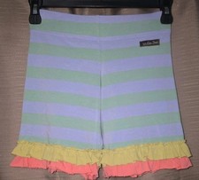 Matilda Jane Hello Lovely Kazoo Striped Ruffle Shorties Size 14 NEW With Tag