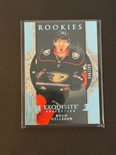 Drew Helleson 2023-24 Exquisite Collection Rookies Platinum Blue # R32 046/299
