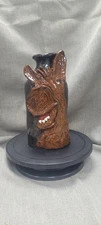 Southern Folk Art Mule Face Jug By Melissa Herman 