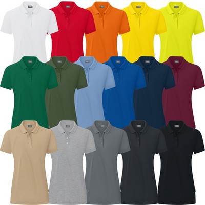 JAKO Poloshirt Organic Damen Bio-Baumwolle nachhaltiges Freizeitshirt 200 g/m²