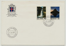 Iceland 1977 First Day Cover - Nature Europe Michel No 522-23