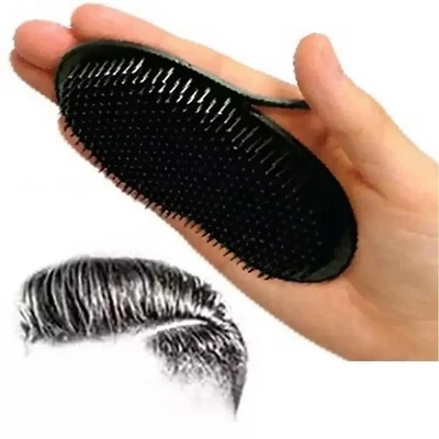 Pocket Hair Comb Brush for Men Beard Mustache Palm Scalp Massage Shampoo Travel