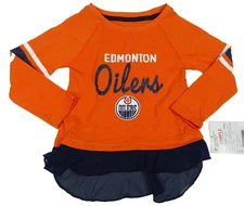 Edmonton Oilers NNHL Outerstuff Toddler Long Sleeve T-Shirt