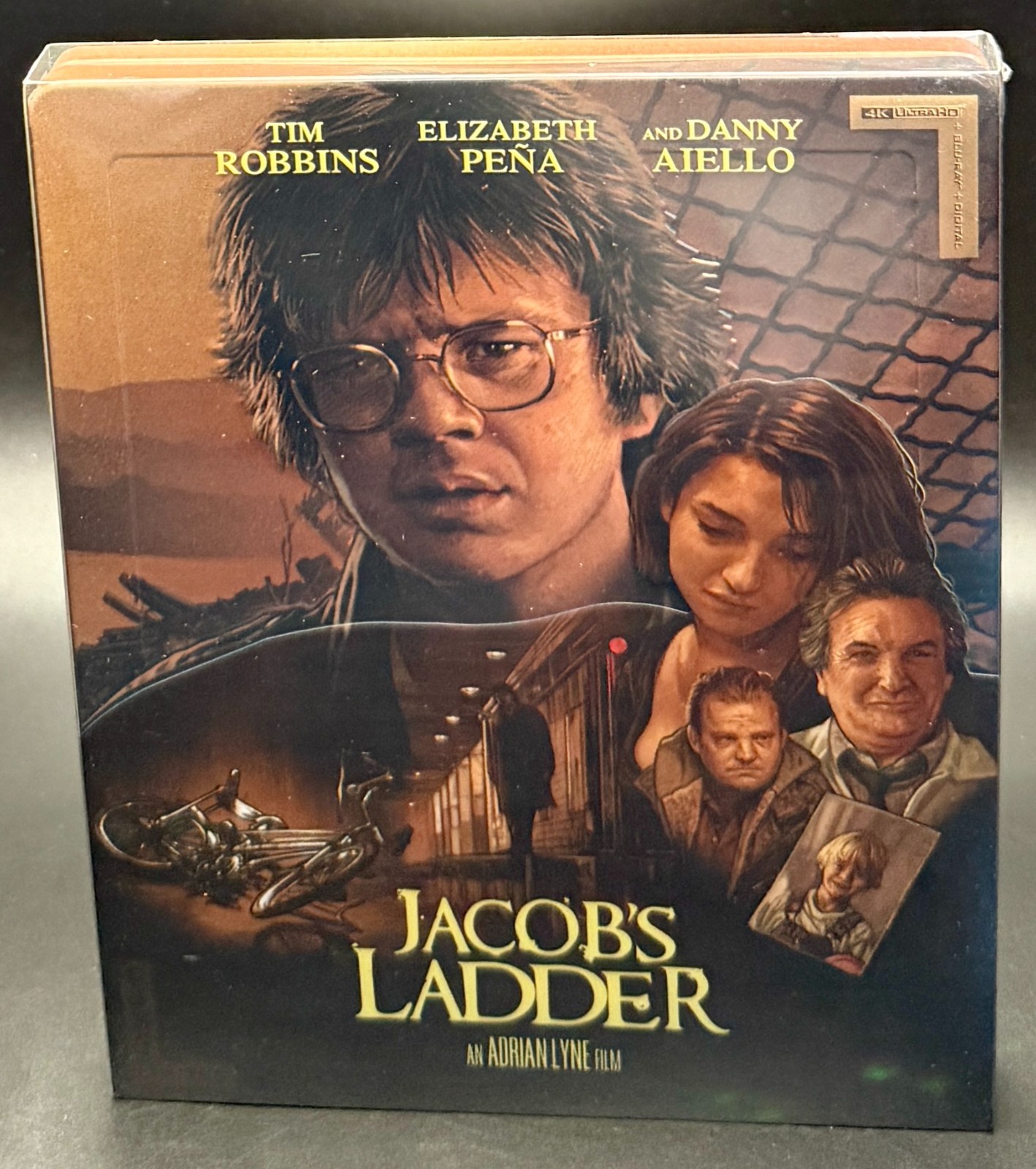JACOB'S LADDER LIONSGATE LIMITED EXCLUSIVE 4K UHD BLURAY STEELBOOK *NEW & SEALED