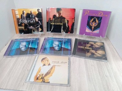 Jaz CD's Lot Of 7 Fourplay In Flight George Howard Brain Culbertson Mindi Abair 