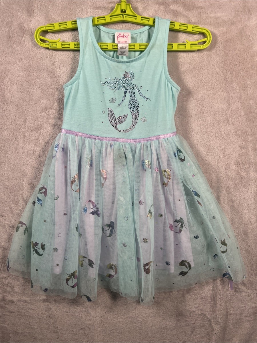 Pinky Los Angeles Girls Dress Size 7 Mermaid, Princess Free Shipping | eBay