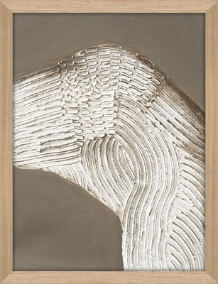 Gemälde RAW SHAPE 1 BHT 52x72.80x2.80 cm bunt Bild Kunstdruck