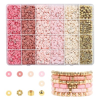 2780 Stück Clay Perlen für Armbänder, Bead Armband Making Kit, Selber Machen ...