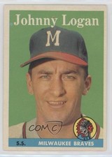 1958 Topps Johnny Logan #110 0z0n