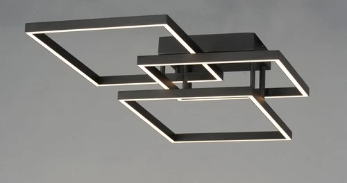 ET2 E21513 Champagne Traverse 24"W Led Flush Mount Ceiling Fixture - Picture 8 of 12