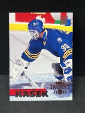 1994-95 Dominik Hasek Stadium Club Members Hockey Jennings & Vezina Winner #269
